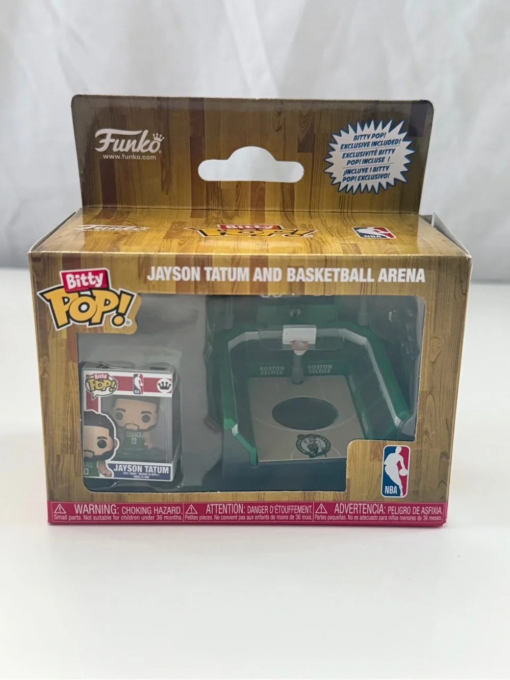 Funko Bitty Pop! Jayson Tatum Basketball Arena NBA Exclusive 5pc Vinyl